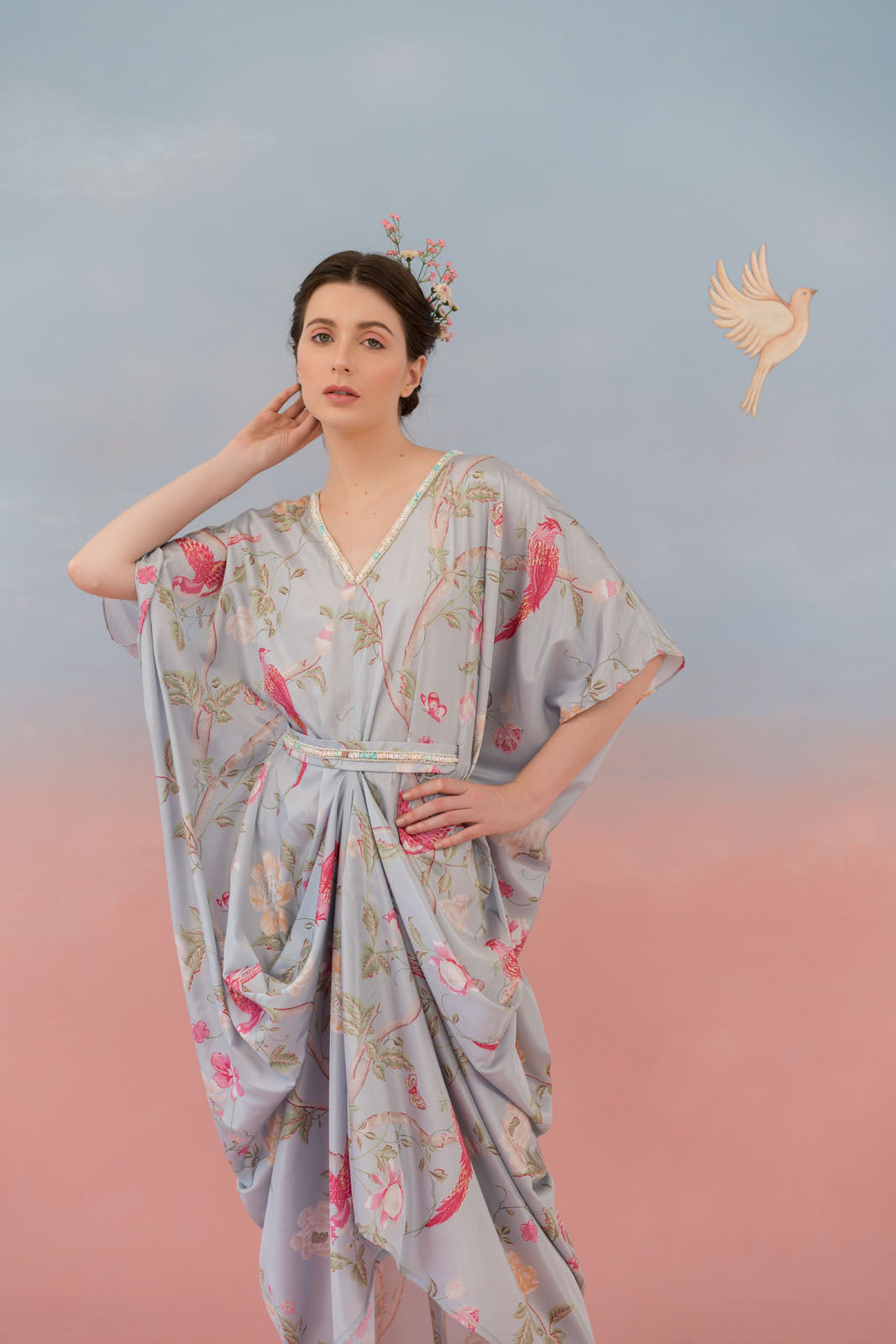 Wingspan Wonder Drape Kaftan