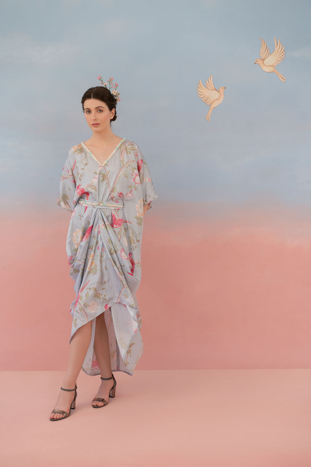 Wingspan Wonder Drape Kaftan