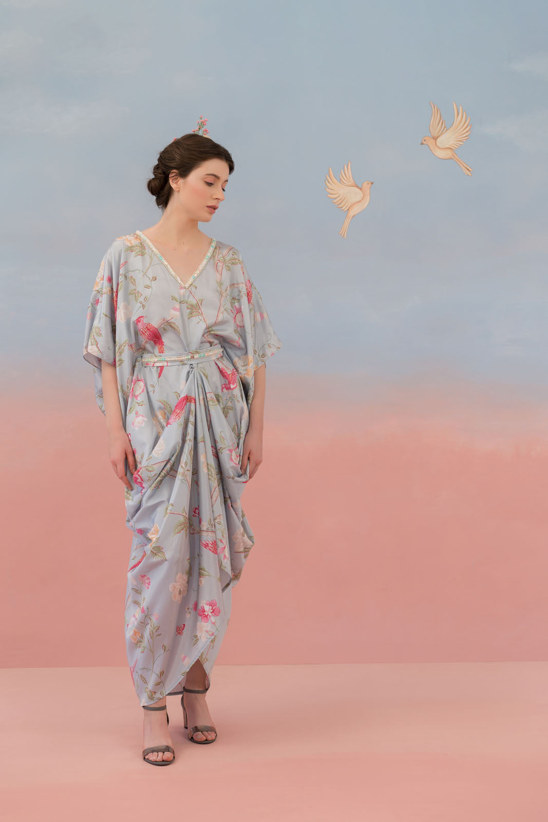 Wingspan Wonder Drape Kaftan